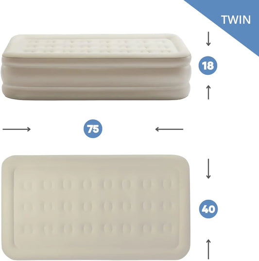 Air Mattress with Built-in AC Pump