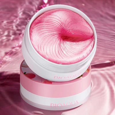 Peach Hexapeptide Eye Masks